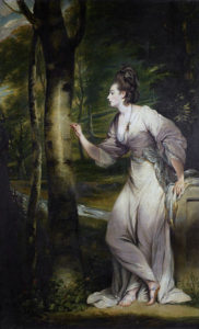 Maleriet "Mrs. Lloyd" av Joshua Reynolds